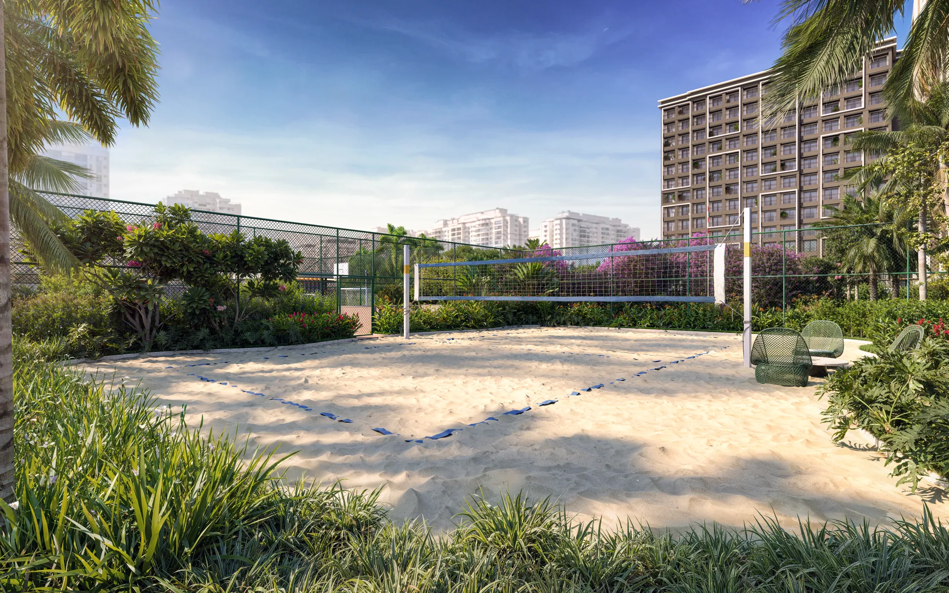 Quadra de Areia In The Park